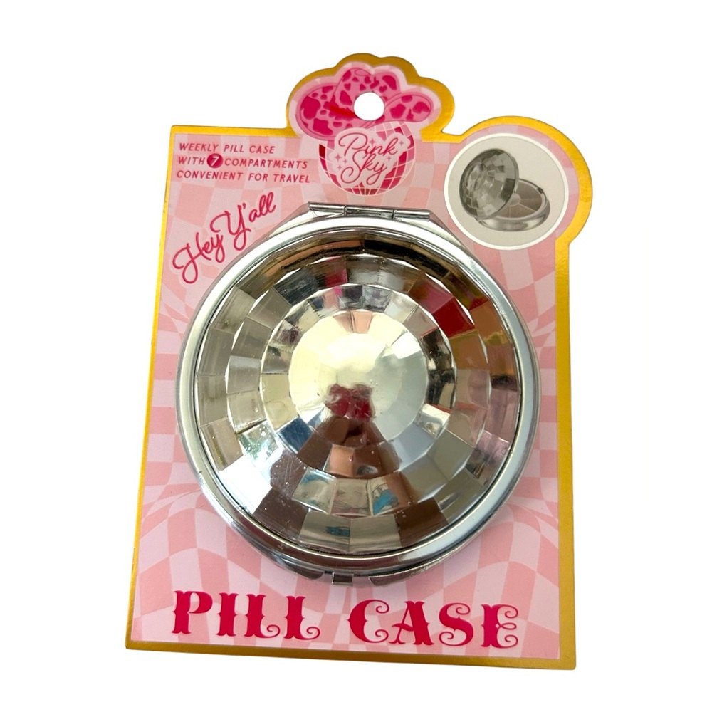 Pink Sky Pill Case